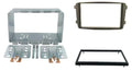 2-DIN frame Mercedes C-class CLK 00-05 Vito 03-15 zwart
