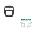 2-DIN frame Mitsubishi ASX 10-12 zwart