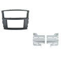 2-DIN frame Mitsubishi Pajero 07-19 antraciet