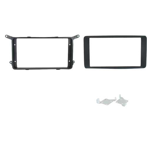 2-DIN frame Mitsubishi ASX 12-14 donker grijs