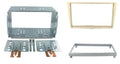 2-DIN frame Opel Astra 04-10 met metaal zilverkleurig