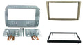 2-DIN frame Opel Astra 04-10 met metaal antraciet
