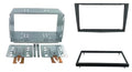2-DIN frame Opel Astra 04-10 met metaal zwart