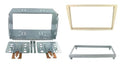 2-DIN frame Opel Signum 05-08 Vectra 05-09 zilverkleur