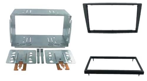 2-DIN frame Opel Agila Suzuki Ignis 04-08 zwart