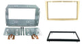 2-DIN frame Opel Corsa 06-14 met metaal beige