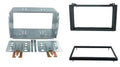 2-DIN frame Saab 9-3 06-11 zwart