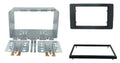 2-DIN frame Saab 9-5 05-12 met metaal zwart