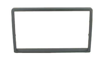 2-DIN frame Ssangyong Actyon 06-09 zwart