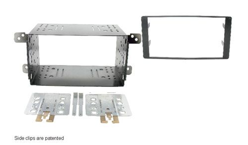 2-DIN frame Subaru Forester 08-14 Impreza 07-12 metaal zwa
