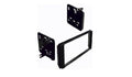 2-DIN frame Subaru Forester 08-14 Impreza 07-12 zwart