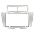 2-DIN frame Toyota Yaris 09- zilverkleurig