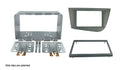 2-DIN frame Seat Leon 08-12 metaal licht zilverkleurig