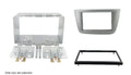 2-DIN frame Seat Altea 04-14 Toledo 05-12 metaal grijs