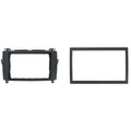 2-DIN frame Mercedes Sprinter Vito VW Crafter 07- zwart