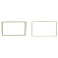2-DIN frame Opel Astra 06-10 alleen rand champagne