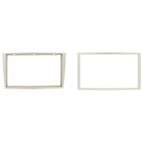 2-DIN frame Opel Astra 06-10 alleen rand champagne