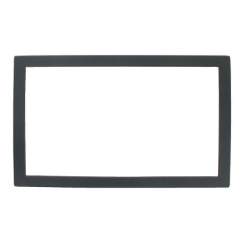 2-DIN frame Saab 9-5 97-05 alleen rand zwart