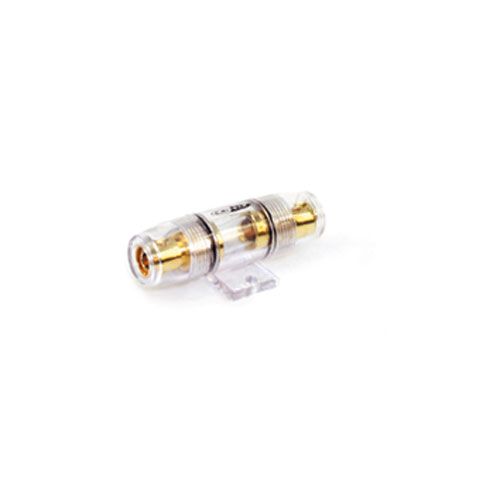 Zekeringhouder AGU transparant goudkleur 10-25mm²