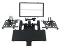 2-DIN frame Honda CR-V 96-06 zwart