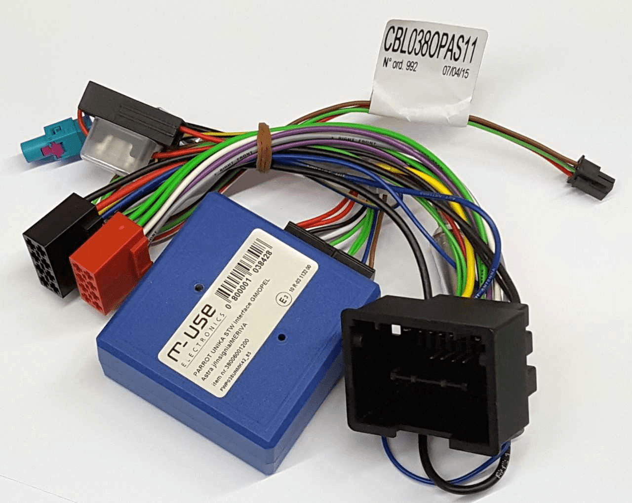 Parrot Unika STW interf GM/Opel Astra J/Insignia/Meriva
