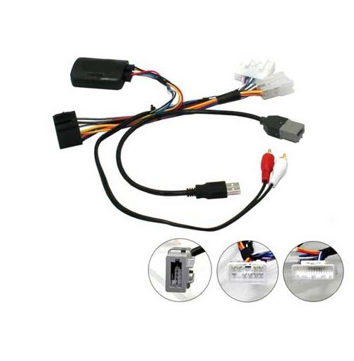 ST.W.BED. Citroen C1 Peug 108 Aygo 14- + USB Retention