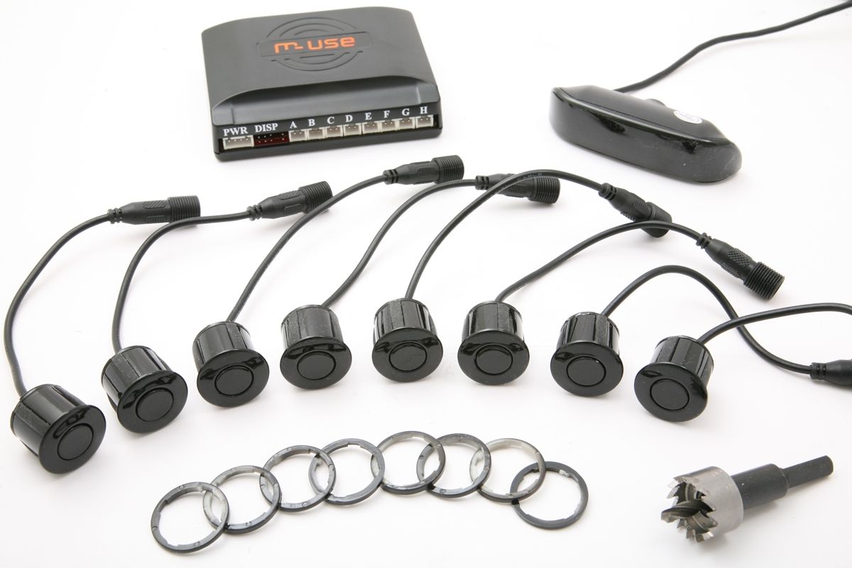 m-use parkeer sensoren (8x) met LED display