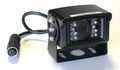 m-use opbouw camera universeel 120° 4 pin NTSC (12V) zwart