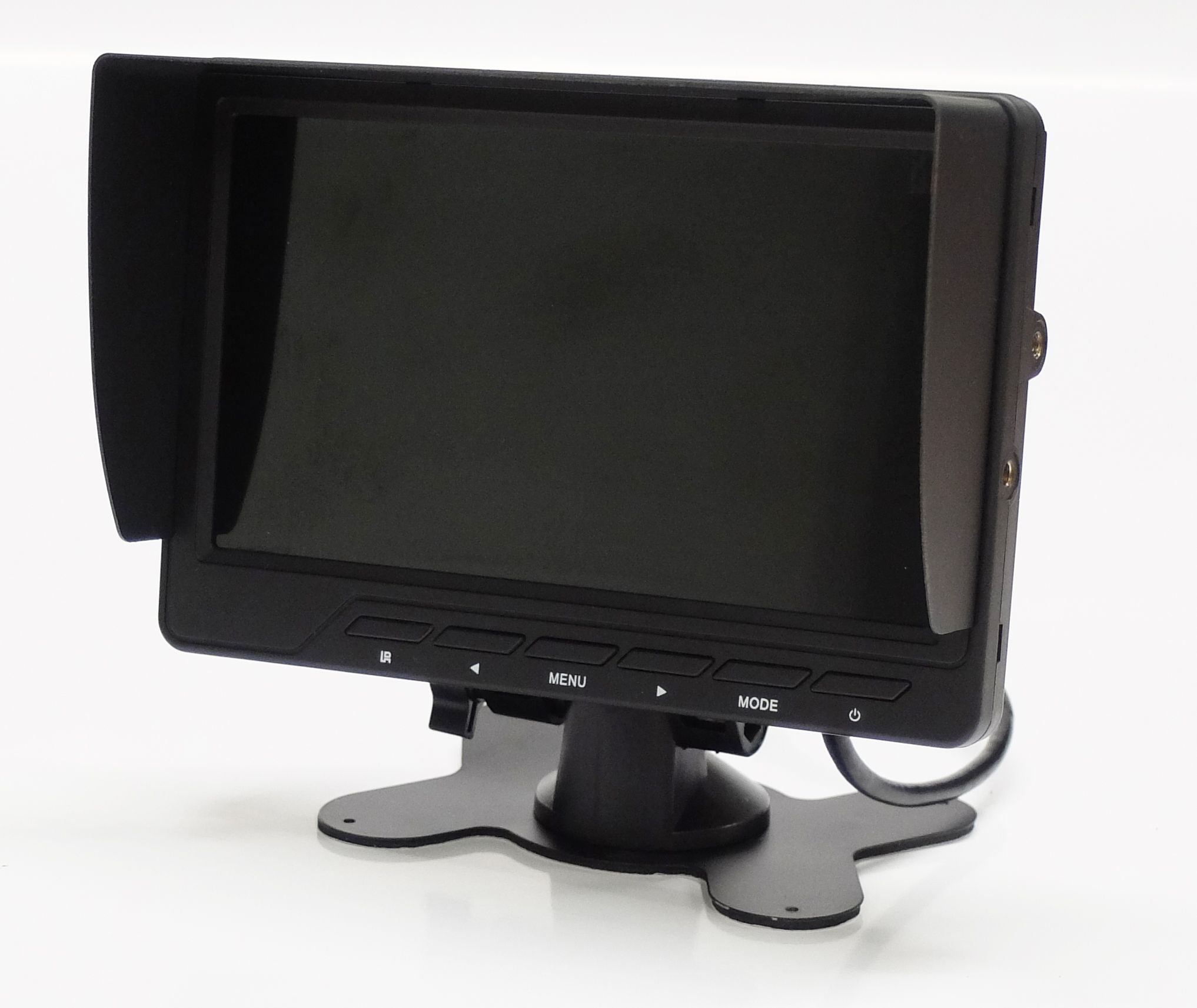 m-use opbouw monitor 7 wide screen 2x AV 12/24V TFT-LCD