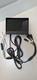 m-use opbouw monitor 7 AHD split screen 4x AV 12/24V 4-pin