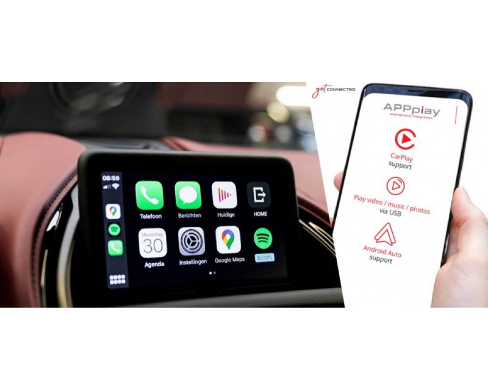 APPplay_CARplay & Android Auto set Aston Martin & Mercedes NTG5 (LVDS)