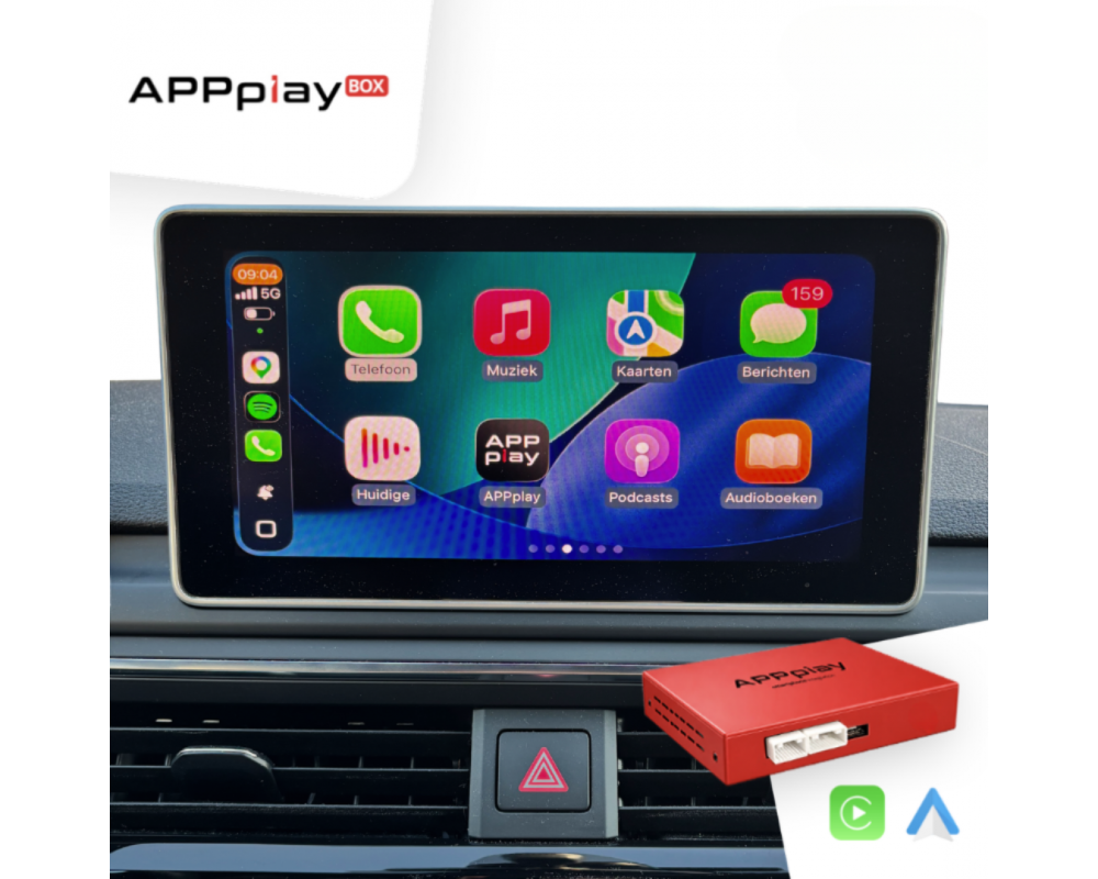 APPplay BOX_Audi MIB2 CARplay & Android Auto set