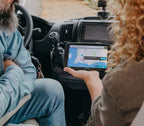 TomTom GO Camper Max tijdens camperreis