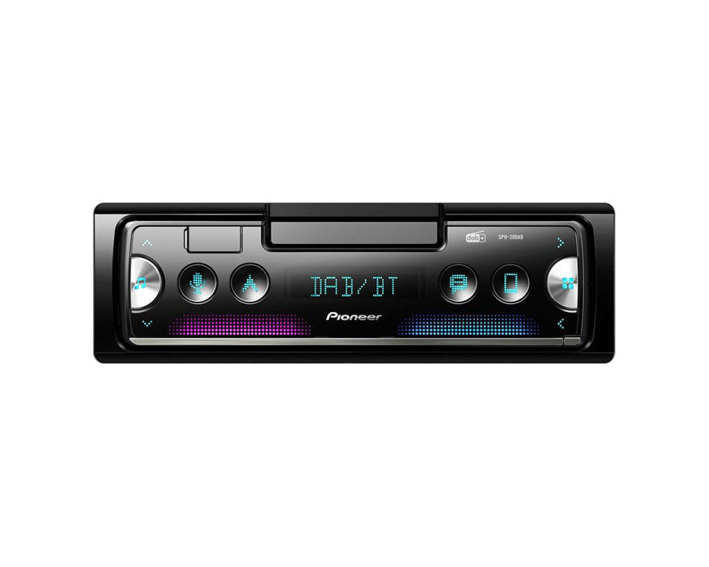 Pioneer SPH-20DAB 1 DIN radio met DAB+, Bluetooth, USB en Spotify