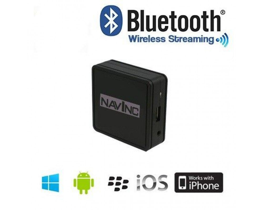 Bluetooth audio interface Peugeot/Citroen with 12-pins CD changer conn. (RD4 CAN-BUS)
