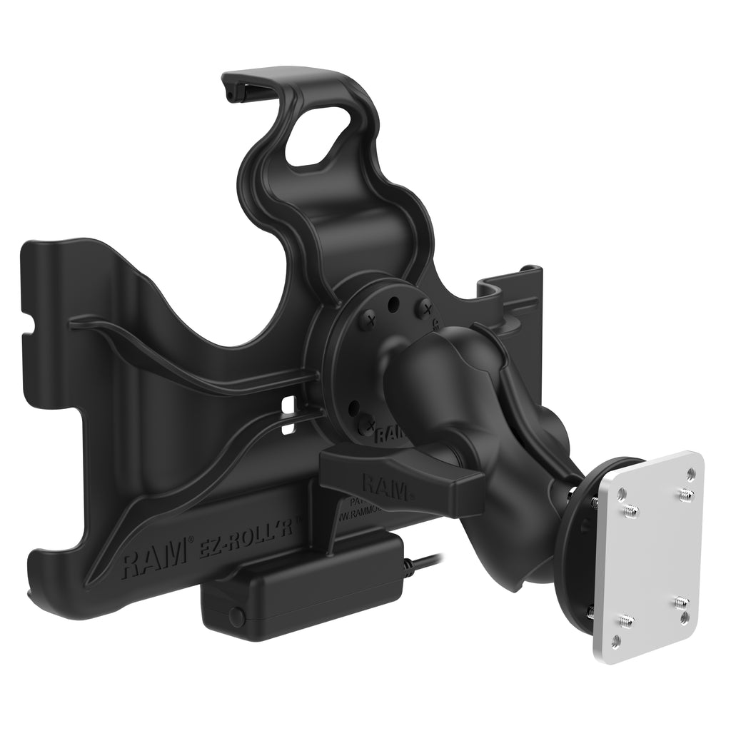 RAM Aangedreven Dock & Dashboard Bevestiging voor Samsung Tab Active5 Pro & 4 Pro - RAM Mounts RAM-101-225B2-SAM52CP-V7CU afbeelding 3