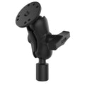 RAM korte dubbele bal montage met ronde plaat en 12 NPT schroefdraad - RAM Mounts RAM-101-B-218-1U