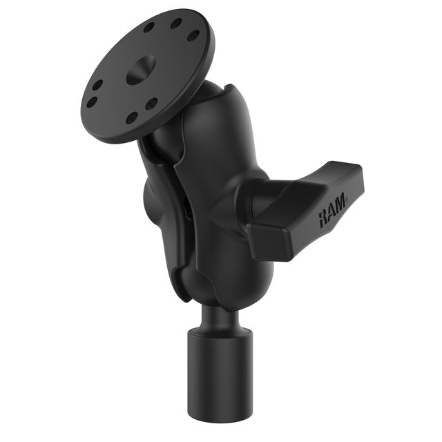 RAM Voetstuk Montage met 12" Buis en Ronde Plaat - RAM Mounts RAM-101U-VE15 afbeelding 2
