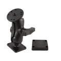 RAM dubbele bal montage composiet steunplaat kort - RAM Mounts RAM-101-B-SAE1P