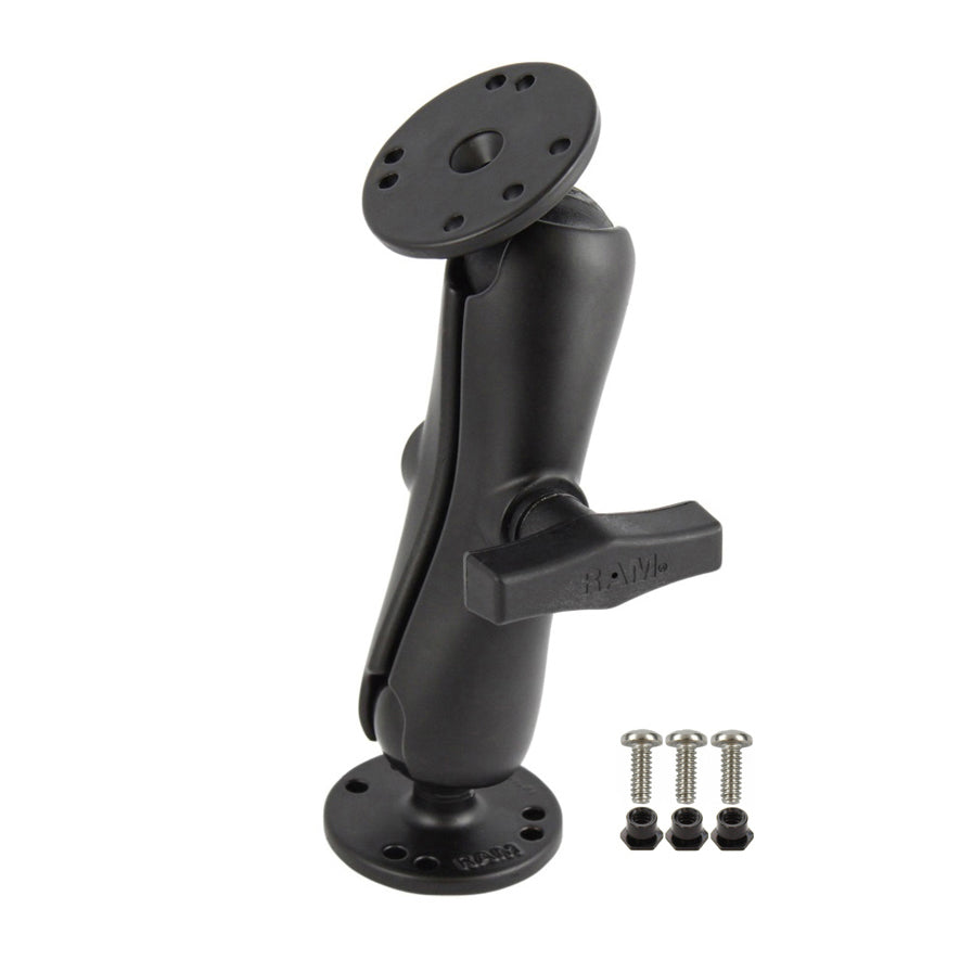 RAM dubbele bal montage met garmin visvinder 6 32 hardware - RAM Mounts RAM-101-G2U