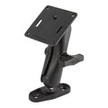 RAM dubbele bal montage met 75x75mm VESA plaat en 2 gats base - RAM Mounts RAM-101-RAY1U