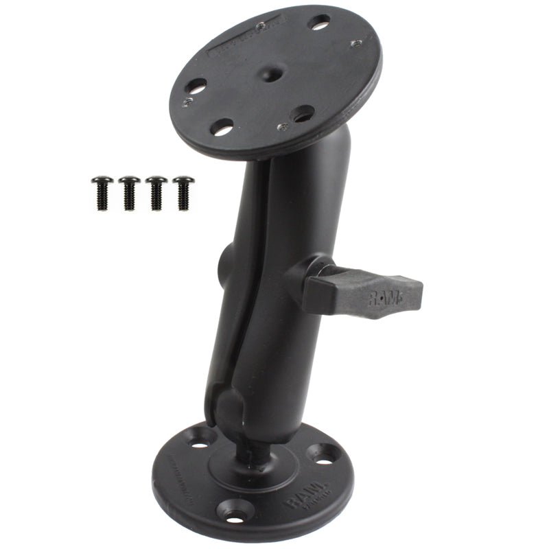 RAM dubbele bal montage met raymarine hardware - RAM Mounts RAM-101-RM1U