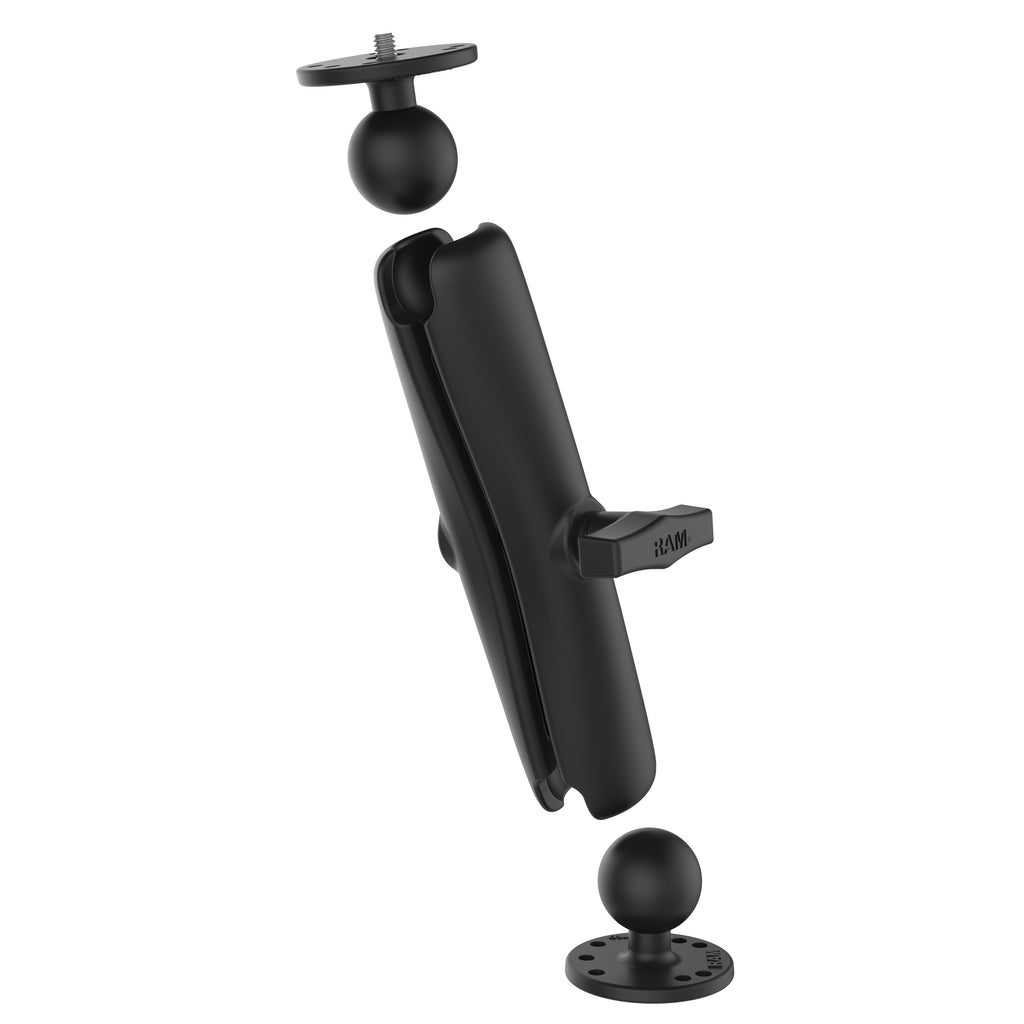 RAM Dubbele Kogel Montage met 1/4 "-20 Schroefdraad - C Maat Lang - RAM Mounts RAM-101AU-D afbeelding 2