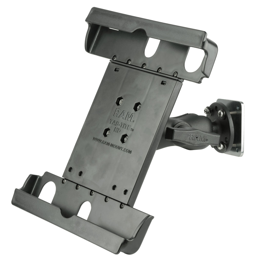 RAM dashboard montage met steunplaat voor 9 105 tablets met hoes - RAM Mounts RAM-101B2-TAB20U