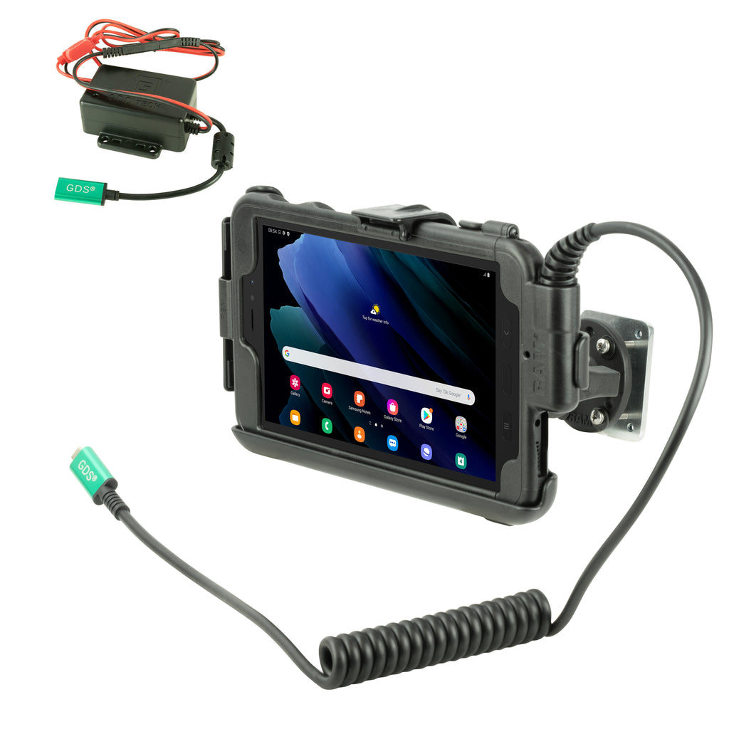 RAM tough case power delivery bundle voor Samsung tab ACTIVE5 3 - RAM Mounts RAM-101B2-TC-SAM29C-V3FCU