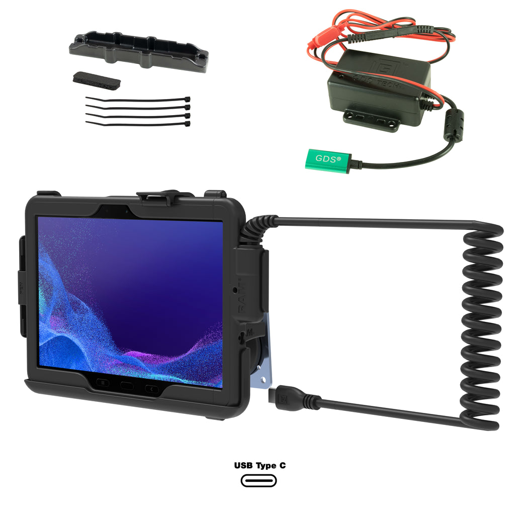 RAM robuuste case bundle voor tab ACTIVE5 pro 4 pro - RAM Mounts RAM-101B2-TC-SAM54C-V3FCU