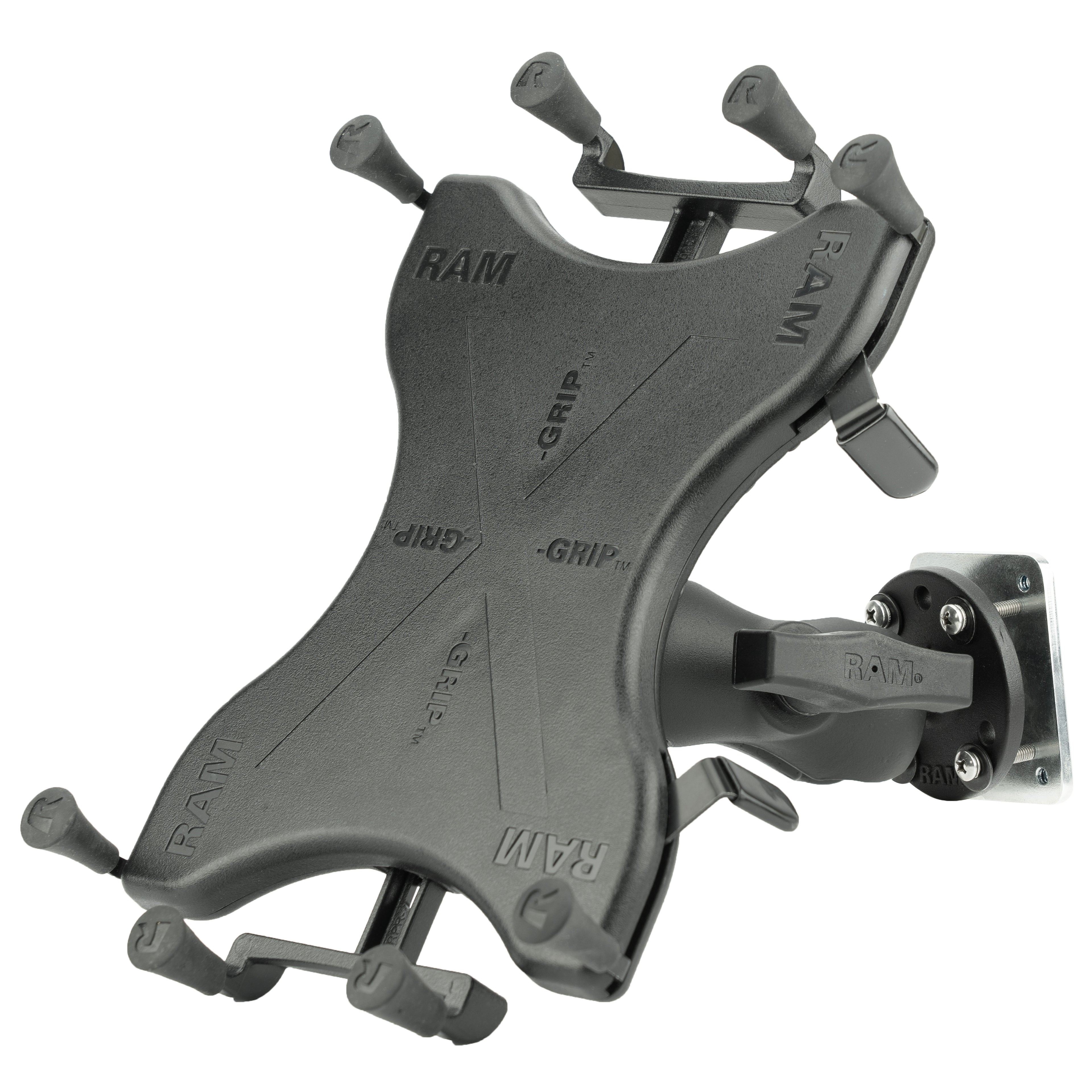 RAM X-Grip® Dashboardbevestiging met achterplaat voor 22,86 cm (9") -27,94 cm (11") tablets - RAM Mounts RAM-101B2-UN9U afbeelding 1