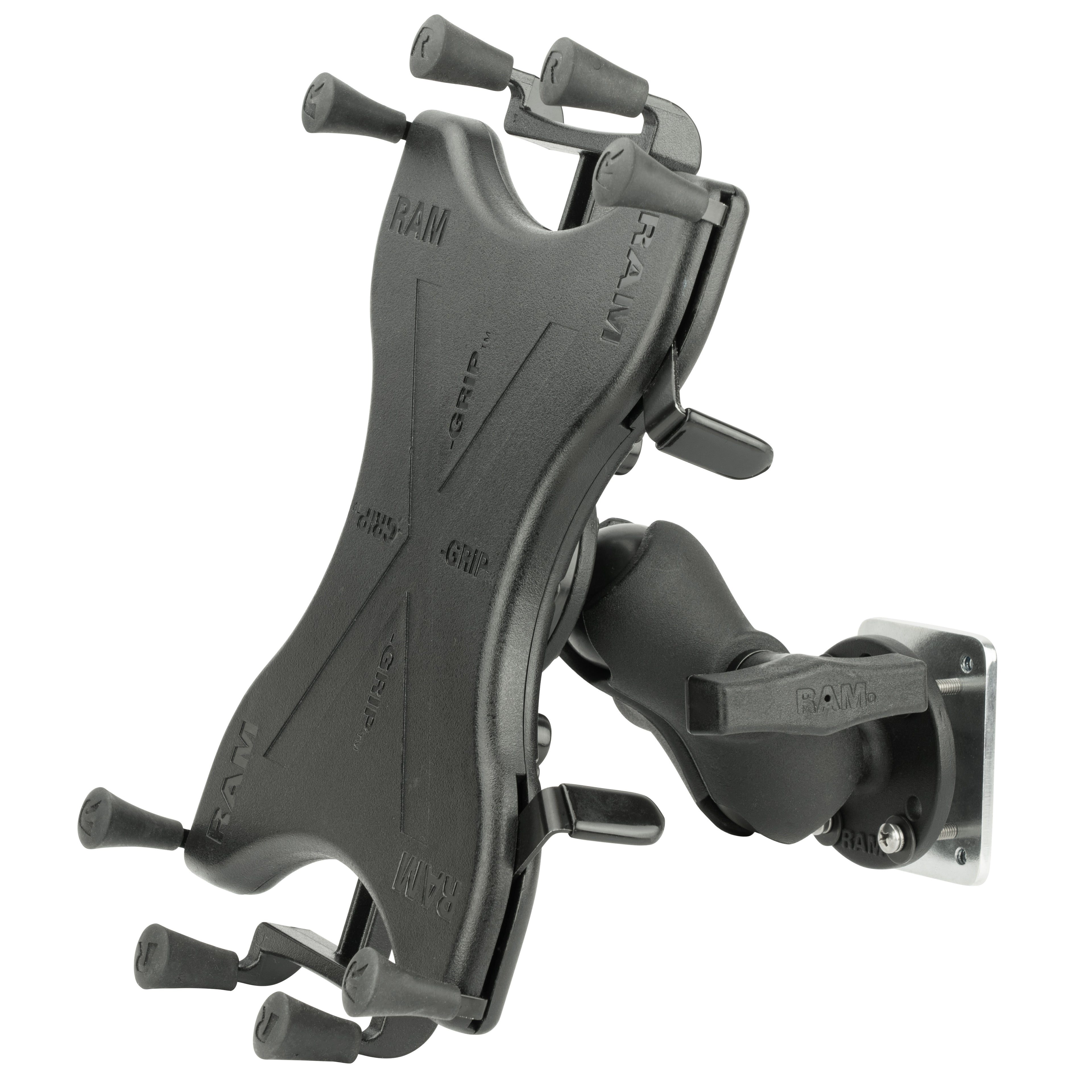 RAM X-Grip® Dashboardbevestiging met achterplaat voor 22,86 cm (9") -27,94 cm (11") tablets - RAM Mounts RAM-101B2-UN9U afbeelding 2