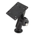 RAM sleutel slot bevestiging met 100x100mm VESA plaat medium - RAM Mounts RAM-101LU-246
