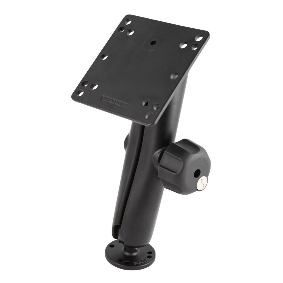 RAM Sleutel Slot Montage met 100x100mm VESA Plaat - Lange - RAM Mounts RAM-101LU-D-246 afbeelding 1